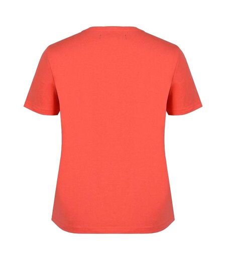 Womens/ladies Logo T-shirt Pink Biba