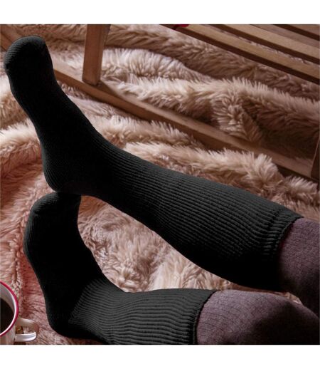 Mens Extra Long Thick Winter Warm Knee High Thermal Socks