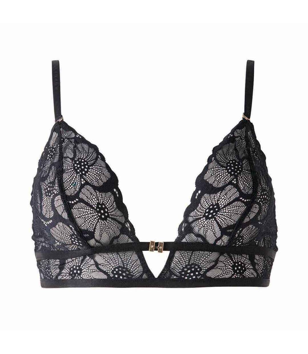 Soutien-gorge souple noir Ophélie