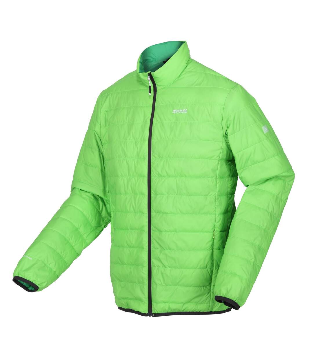 Mens hillpack quilted insulated jacket jasmine green/field green Regatta