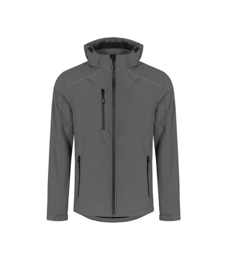 Veste Softshell Homme Gris Acier Promodoro