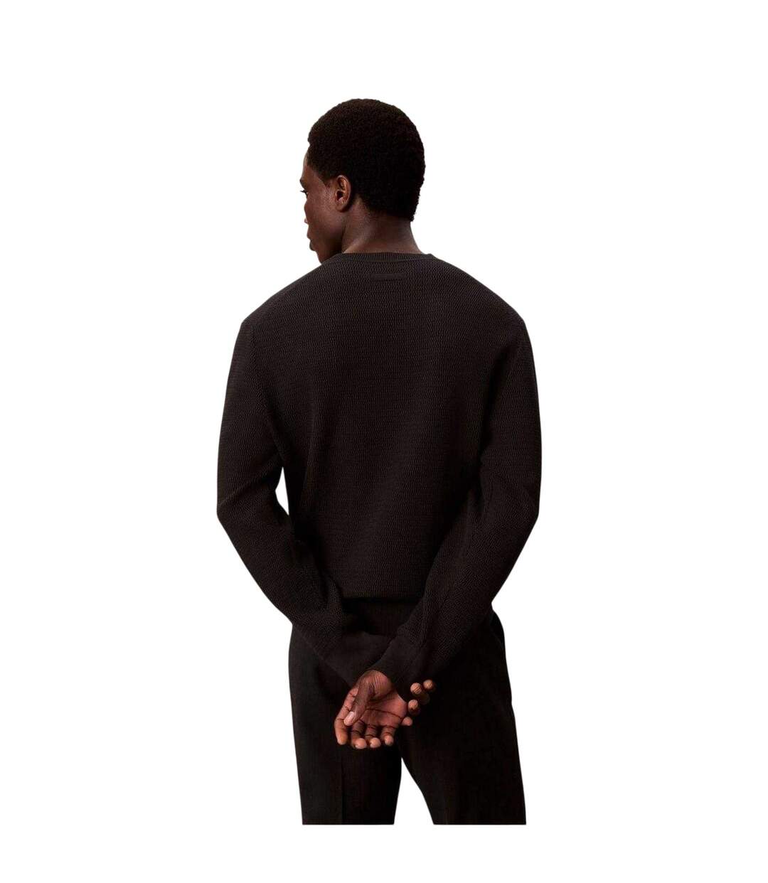 Pull Homme Noir Calvin Klein-4