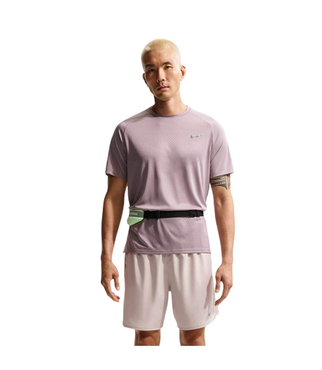 Haut Course À Pied Motif/style Foulée Homme Pourpre Nike-1