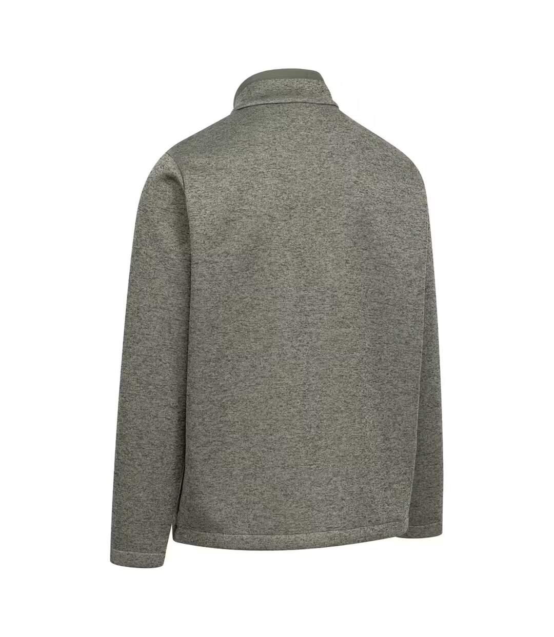 Veste Polaire Boyle Homme Vert Mousse Chiné Trespass-2
