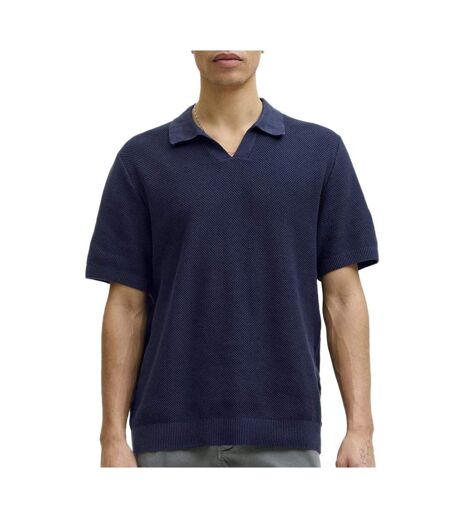 Polo marine homme jack & jones aston split