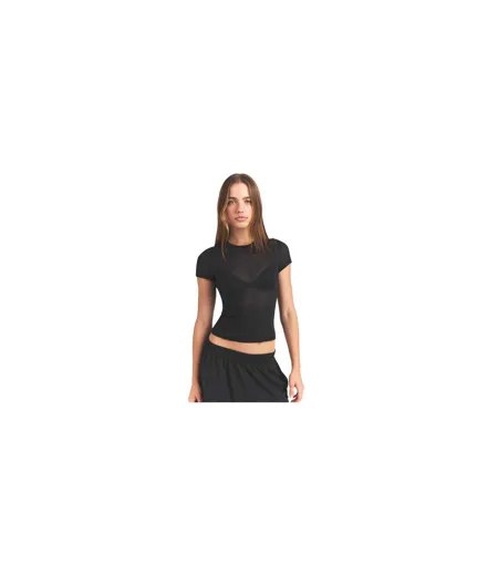 T-shirt Femme Gris Suie Skims