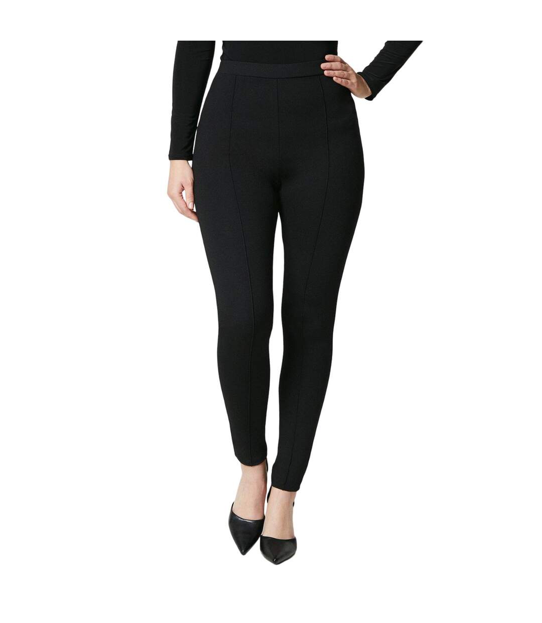 Legging femme noir Principles-1