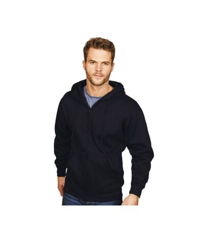 Absolute Apparel Mens Zip Thru Hood (Navy) - UTAB115