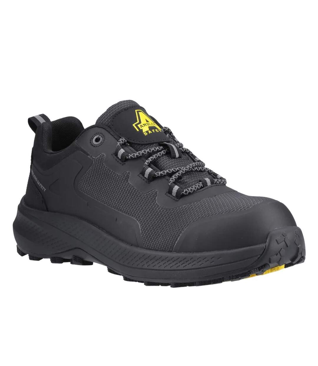 Mens tarka safety shoes black Amblers