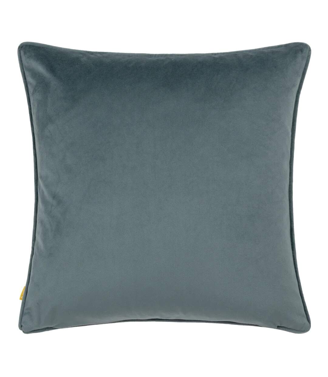 Bee deco geometric cushion cover 43cm x 43cm french blue Furn