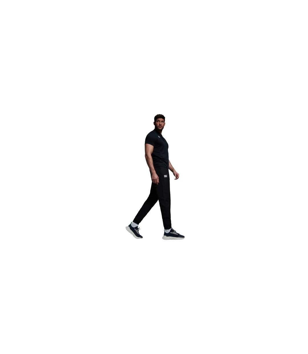 Mens Club Tracksuit Bottoms Black Canterbury-1