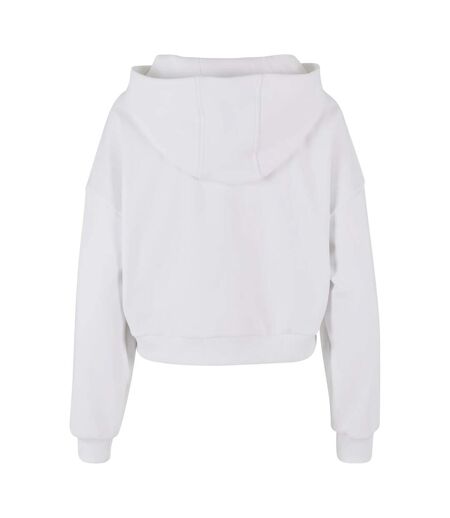 Sweat À Capuche Cozy Femme Blanc Urban Classics