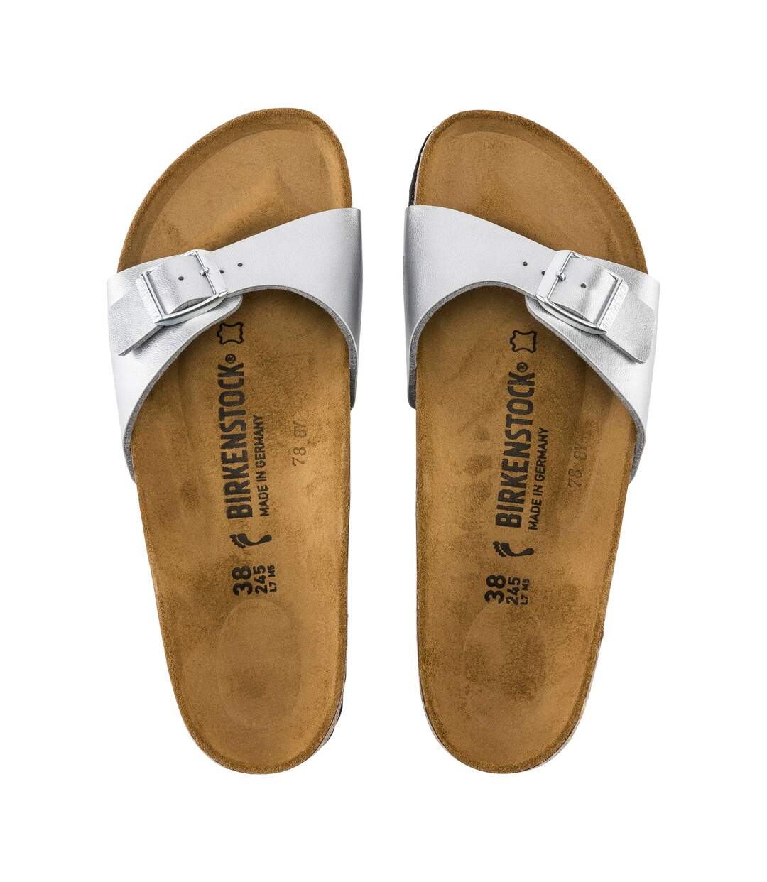 Sandales Madrid Femme Blanc Birkenstock-3