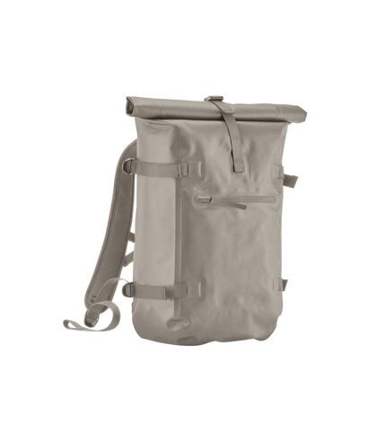 Quadra Roll Top Waterproof Knapsack (Natural Stone) (One Size)