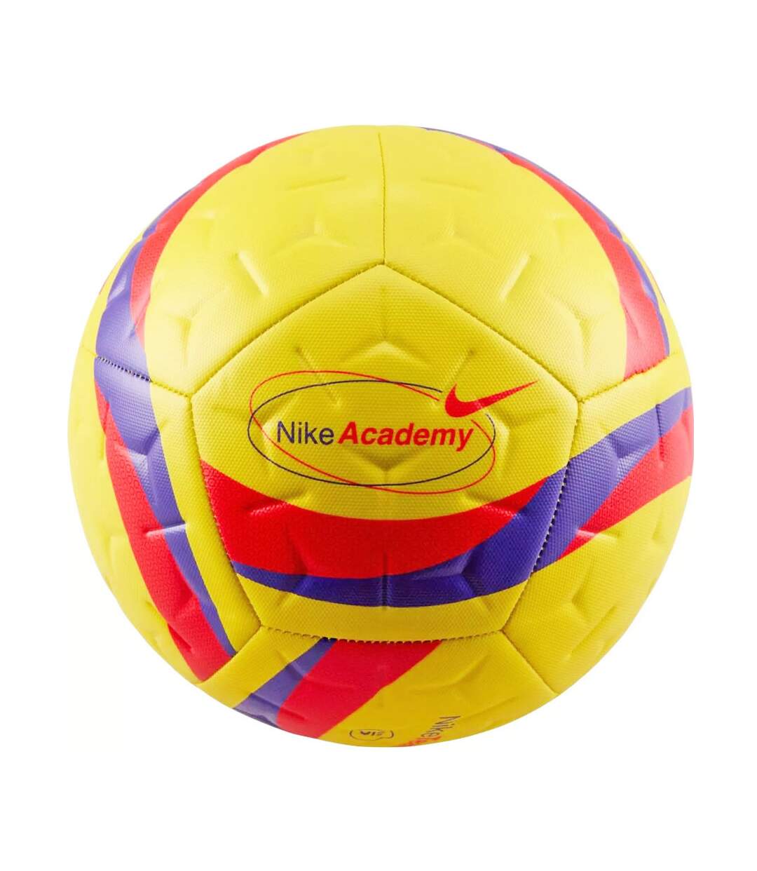Ballon De Foot Motif/style Texturé Academy Team Taille 5 Jaune Rouge Bleu Nike-2