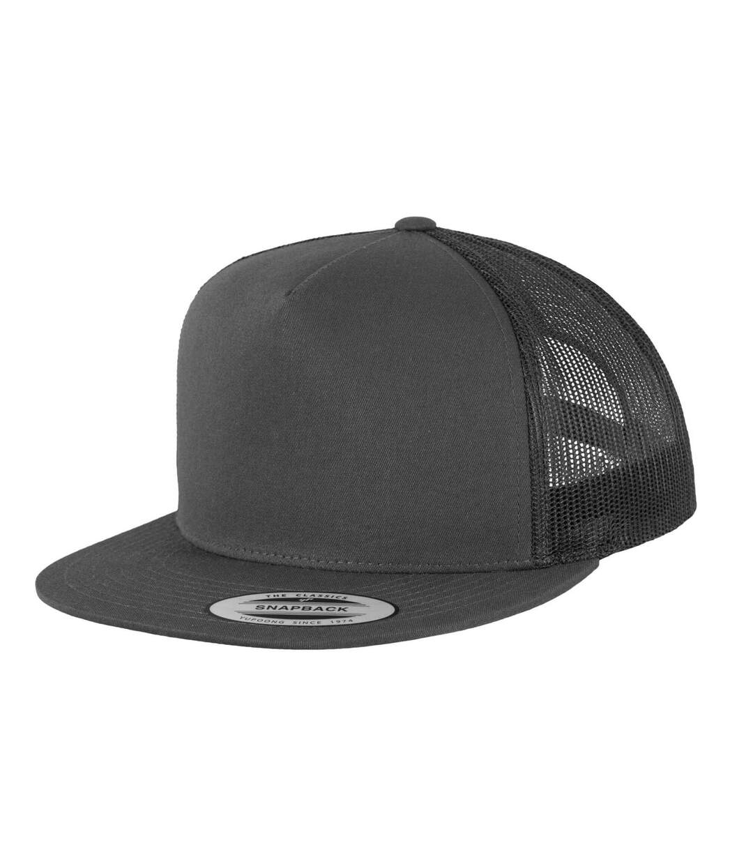 Casquette Trucker Classic Adulte Charbon Flexfit-1