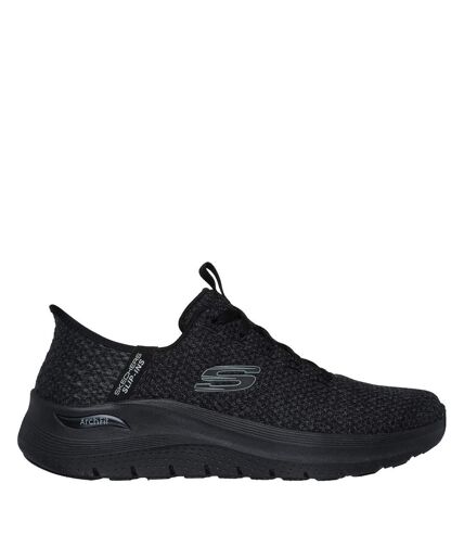 Mens 2.0 look ahead arch fit trainers black Skechers