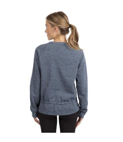 Trespass Womens/Ladies Gretta Marl Round Neck Sweatshirt (Pewter) - UTTP5742