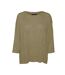 Pull vert femme vero moda brianna - l-1
