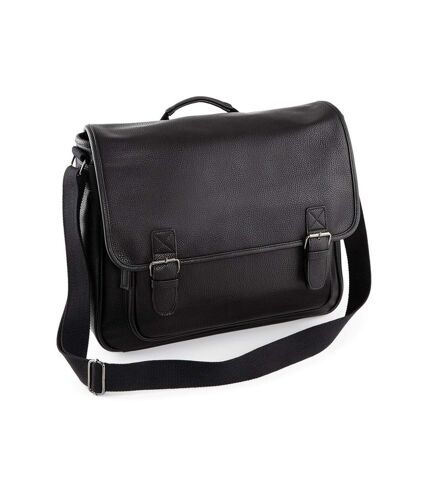 Quadra Nuhide Messenger Bag (Black) (One Size) - UTRW10241