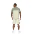 Mens Castlebay T-shirt Light Olive Crosshatch-3