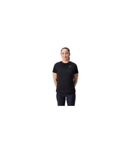 Womens/ladies Pro T-shirt Black Speedo