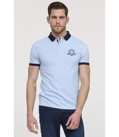 Polo BAC Gris bleu chiné
