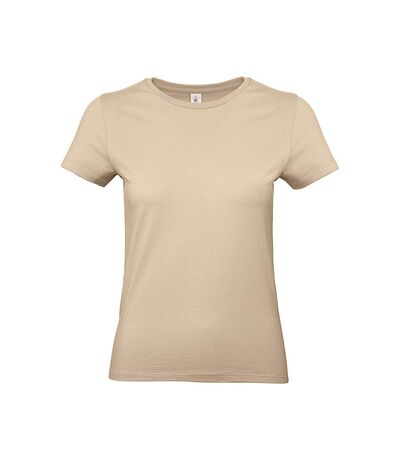 Womens/ladies #e190 T-shirt Sand B&C