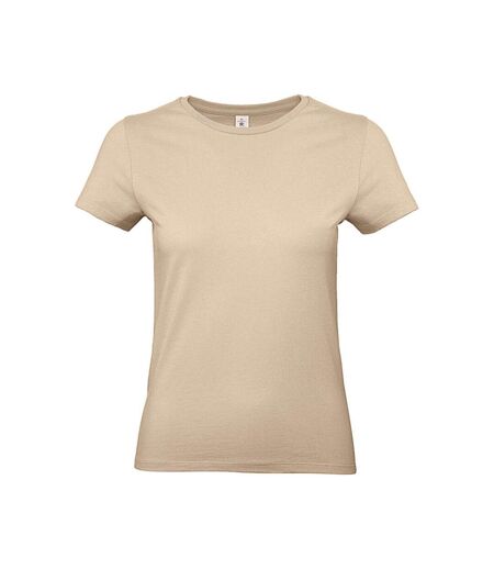 Womens/ladies #e190 T-shirt Sand B&C