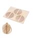 Puzzle 3D à Personnaliser Boule de Noël 8cm Naturel-1