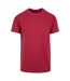 T-shirt Adulte Bordeaux Build Your Brand-1
