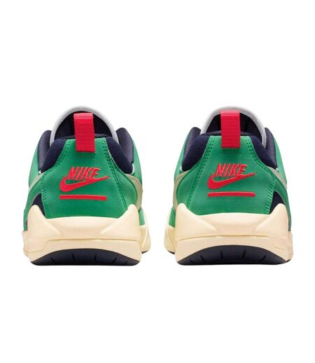 Mens Cmft Era Leather Basketball Shoes Navy Green Air