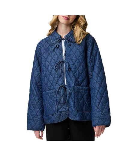Veste bleu femme pieces caura