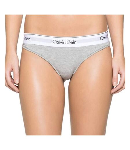 String gris femme calvin klein jeans thonggs 0000f3786e - l