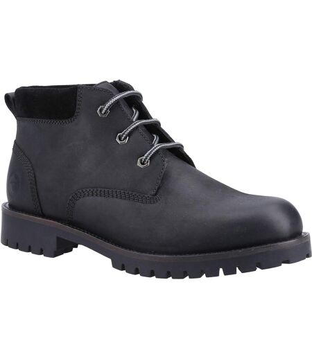 Cotswold Mens Banbury Leather Ankle Boots (Black) - UTFS9189