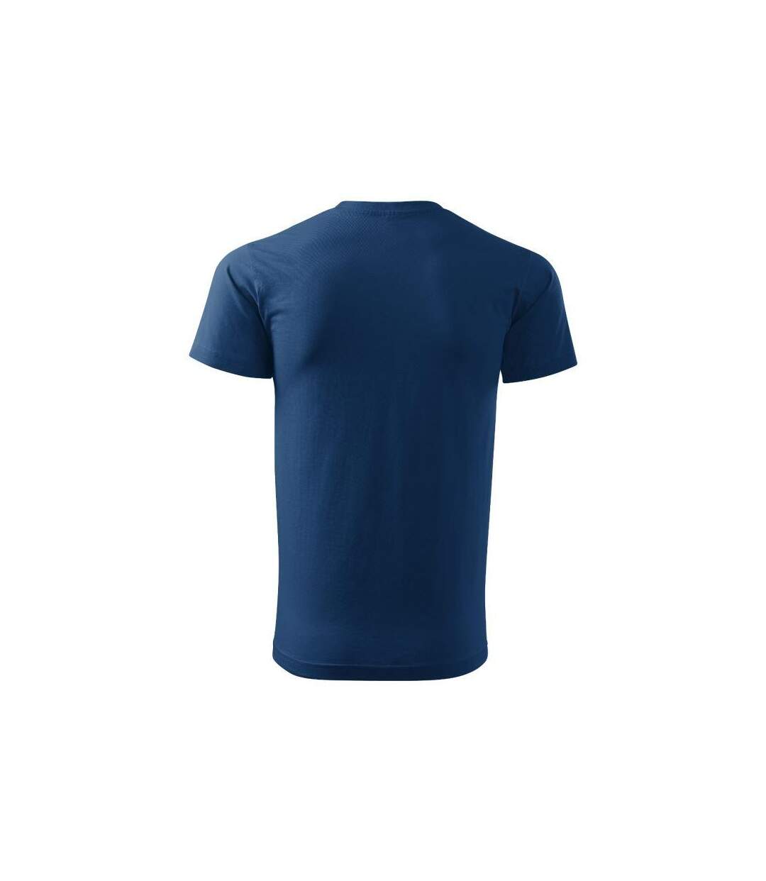 Mens Heavy New T-shirt Navy Malfini-3