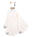 Gants Femme INFINITF 0575 BOUCLETTE BLANC-2