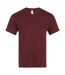 SOLS Victory - T-shirt à manches courtes et col en V - Homme (Bordeaux) - UTPC388