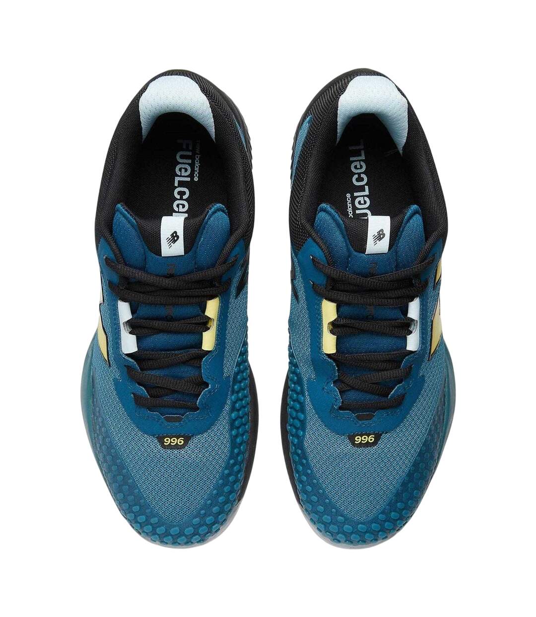 Mens 996v6 Logo Trainers Blue New Balance-4