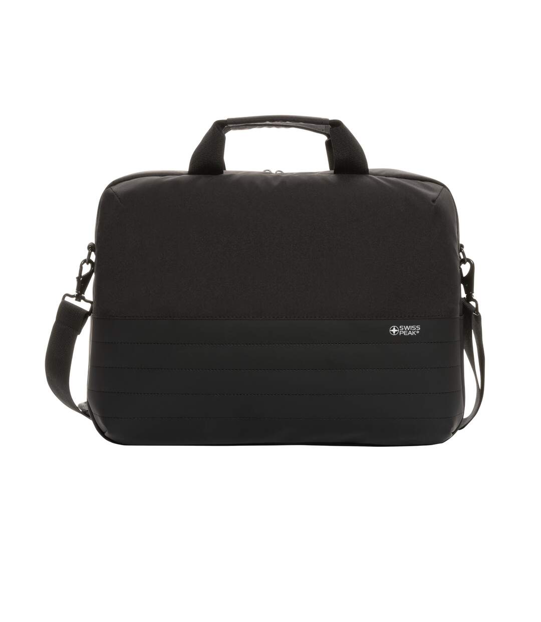 Aware rfid blocking laptop bag one size black Swiss Peak-1