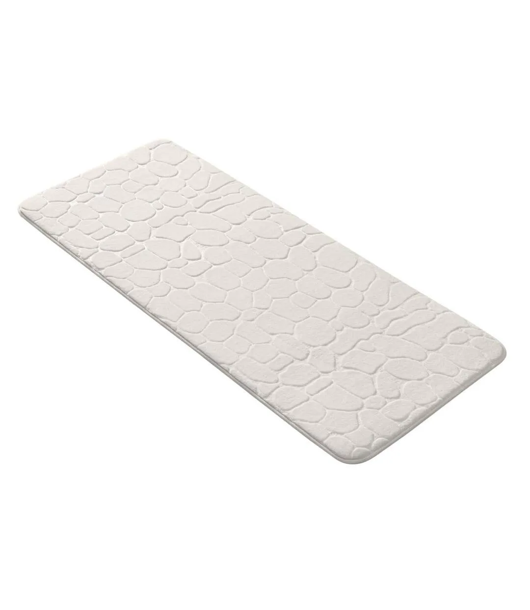 Tapis de Bain Ricochet 50x120cm Blanc-4