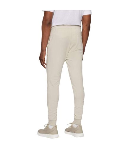 Mens Javan Tracksuit Bottoms Beige Boss