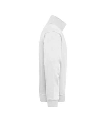 Sweat Workwear Homme Blanc James And Nicholson