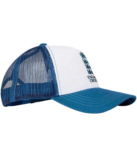 Unisex Adult Cricket Trucker Cap Navy England Cricket