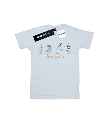 Disney - T-shirt FROZEN OLAF SHAPE-SHIFTER - Femme (Blanc) - UTBI24499