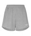 Short De Jogging Femme Gris Moyen Reebok-1