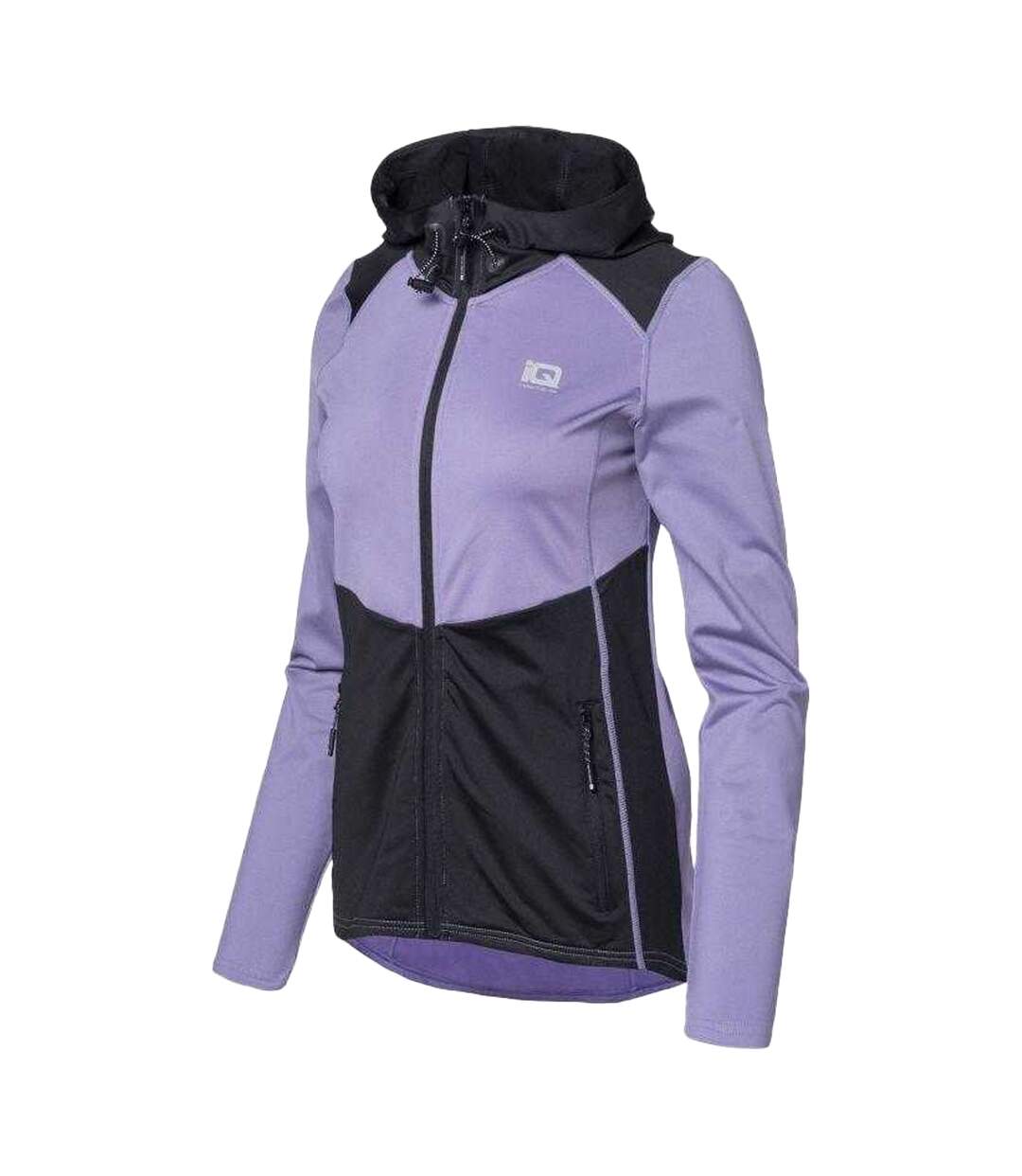 Veste À Capuche Veris Femme Violet Clair Noir IQ-3