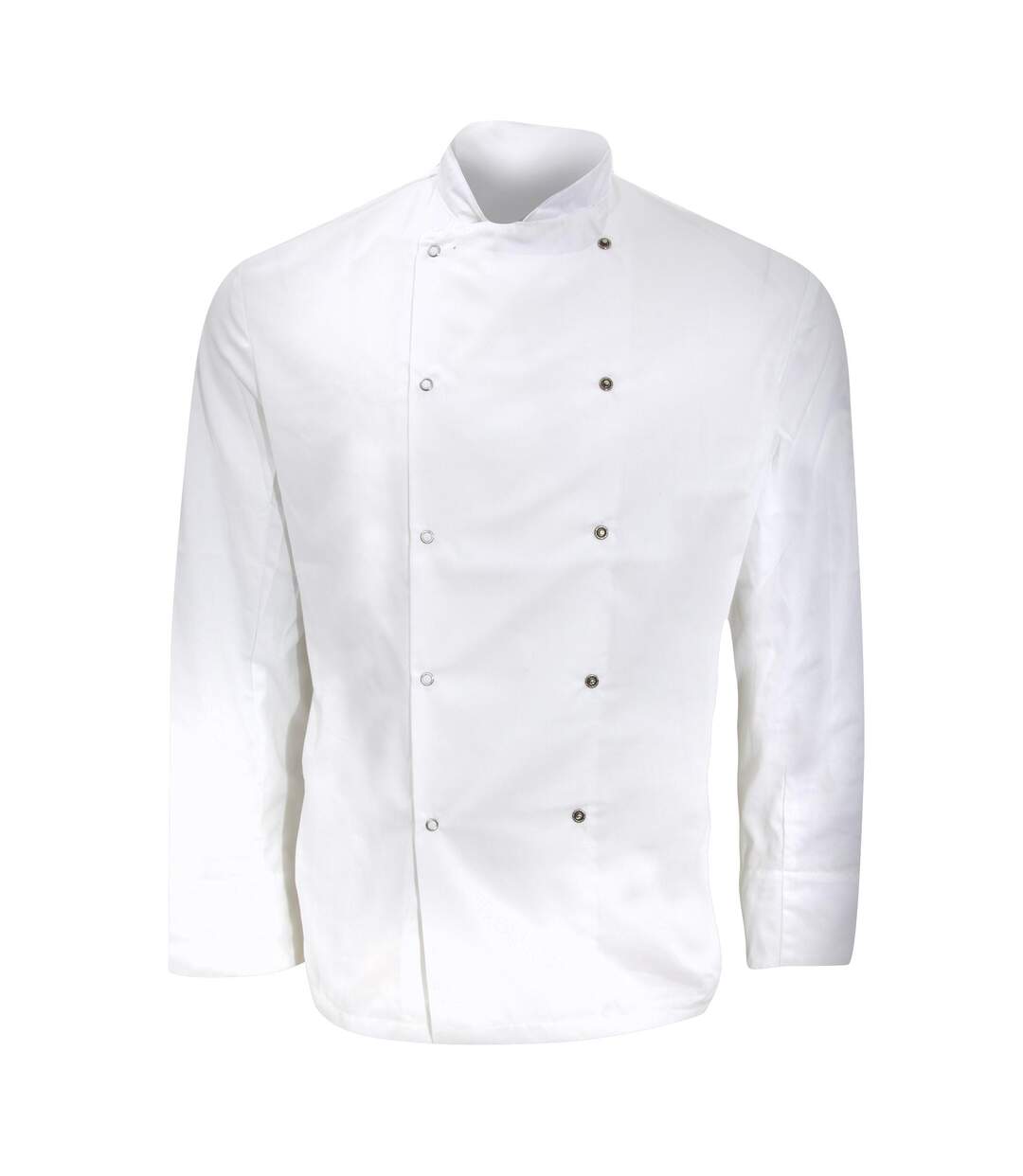 Mens Long Sleeve Chefs Jacket / Chefswear White Dennys-1