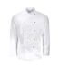 Mens Long Sleeve Chefs Jacket / Chefswear White Dennys-1