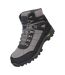 Mens storm extreme suede waterproof hiking boots dark grey Mountain Warehouse-1